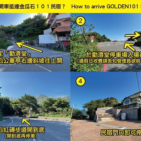 Golden101 Bed And Breakfast Jiufen Exteriör bild